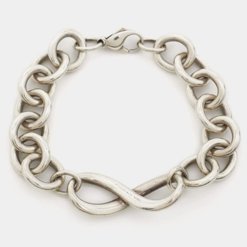 商品[二手商品] Tiffany & Co.|Tiffany & Co. Infinity Sterling Silver Link Bracelet,价格¥1603,第3张图片详细描述