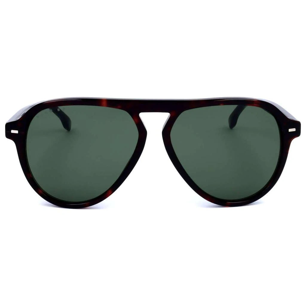 商品Hugo Boss|Hugo Boss Men's Red Aviator Sunglasses,价格¥410,第3张图片详细描述