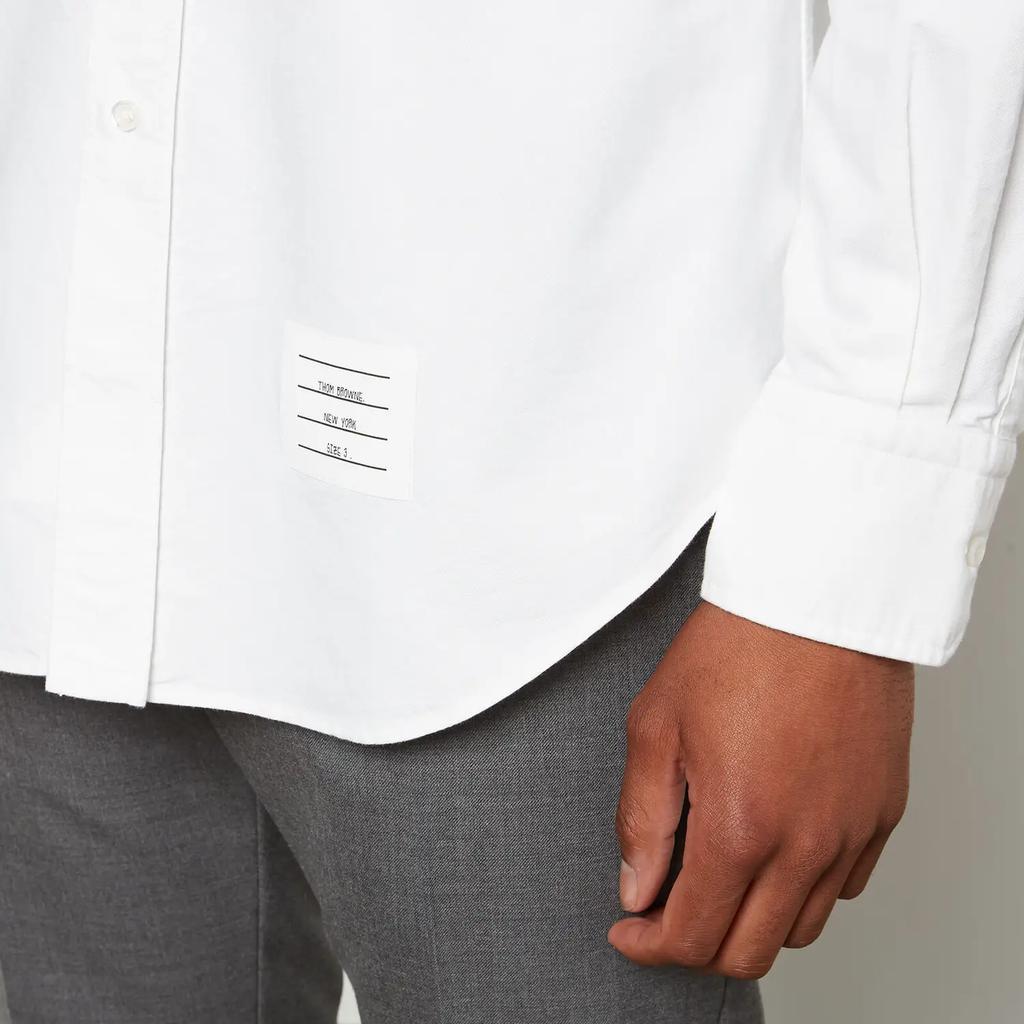 商品Thom Browne|Thom Browne Men's Classic Fit Oxford Shirt - White,价格¥2610,第6张图片详细描述