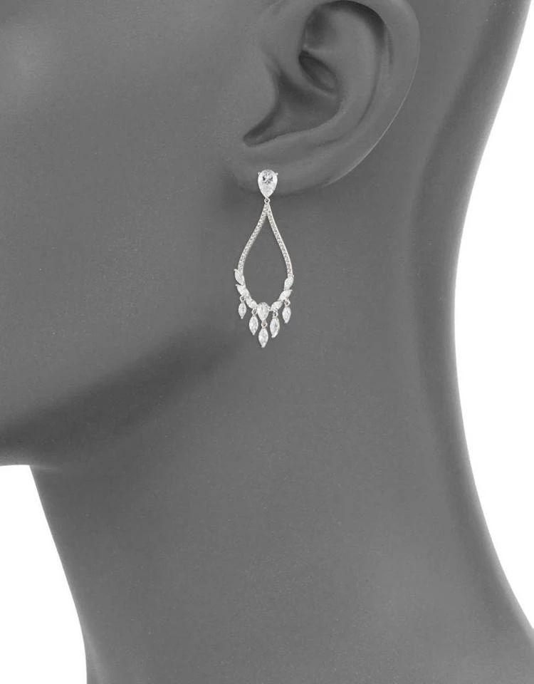 商品Nadri|Crystal Chandelier Earrings,价格¥621,第3张图片详细描述