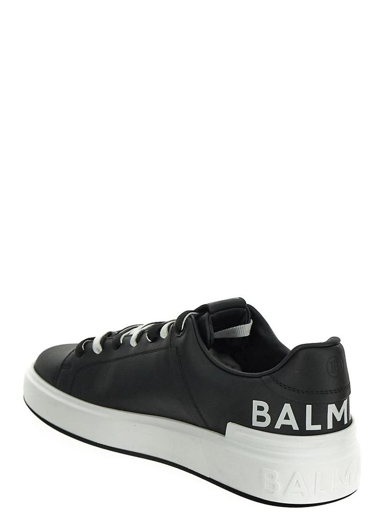 商品Balmain|Two-Toned Lace-Up Sneakers,价格¥2668,第3张图片详细描述