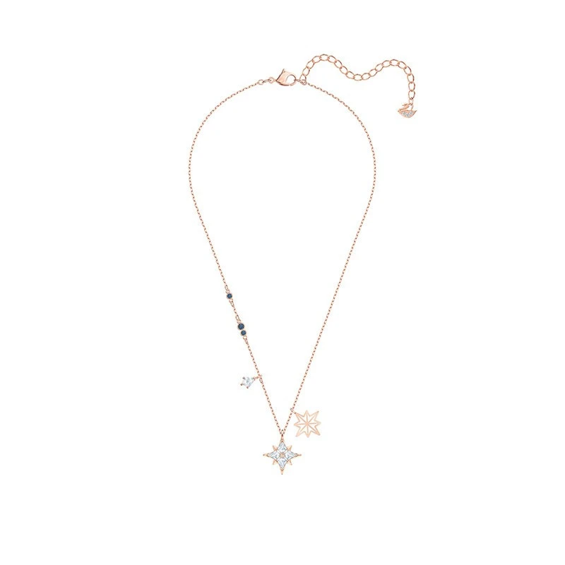 SWAROVSKI 施华洛世奇 浪漫星星造型 项链 精巧别致 镀玫瑰金色 5494352 商品