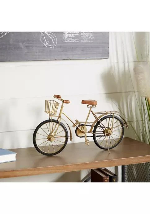 商品belk|Lane Vintage Metal And Wood Bicycle Sculpture,价格¥690,第3张图片详细描述