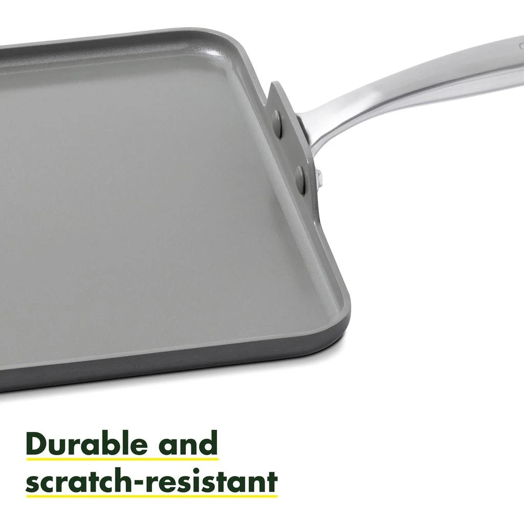 商品Greenpan|Chatham Healthy Ceramic Non-Stick Griddle 11",价格¥416,第4张图片详细描述