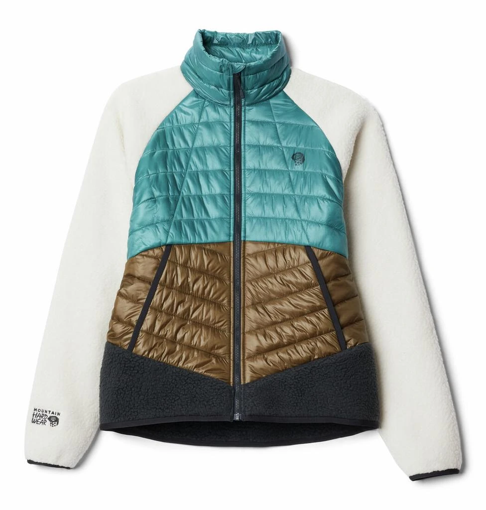 商品Mountain Hardwear|MOUNTAIN HARDWEAR - ALTIUS HYBRID JKT W - X-SMALL - Dusted Sky,价格¥905,第1张图片详细描述