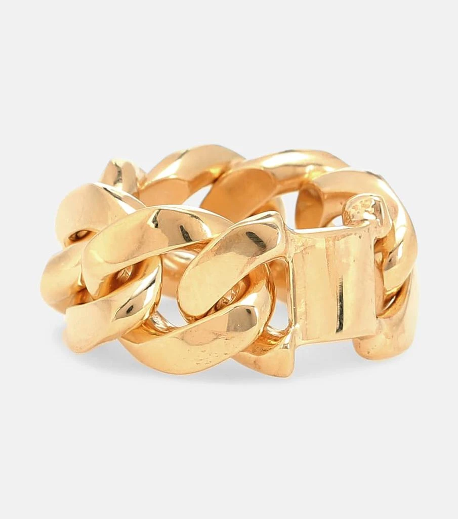 商品Bottega Veneta|Gold-plated sterling silver chain ring,价格¥5788,第1张图片