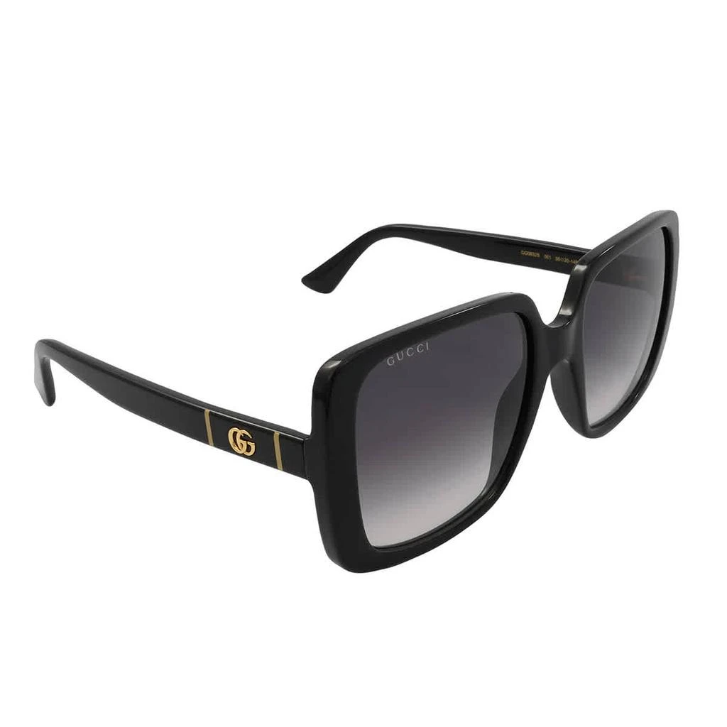 商品Gucci|Grey Gradient Square Ladies Sunglasses GG0632S 001 56,价格¥1024,第2张图片详细描述