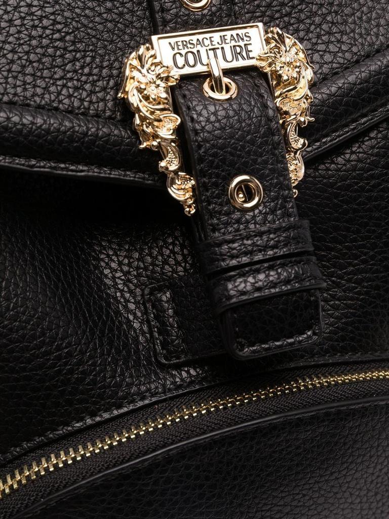 Versace Jeans Women's  Black Polyester Backpack商品第5张图片规格展示