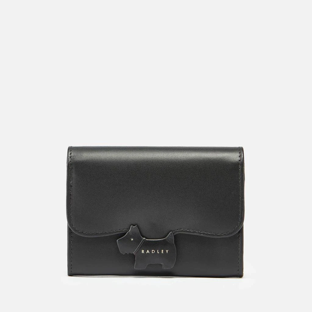 商品Radley|Radley Women's Radley Crest Medium Flapover Purse - Black,价格¥675,第1张图片