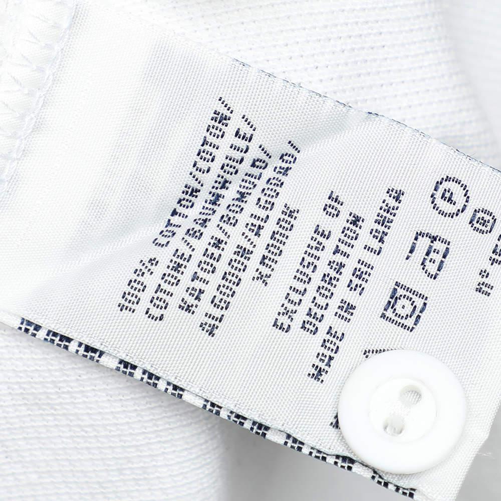 Ralph Lauren White Cotton Pique Contrast Collar Detail Polo T-Shirt L商品第6张图片规格展示