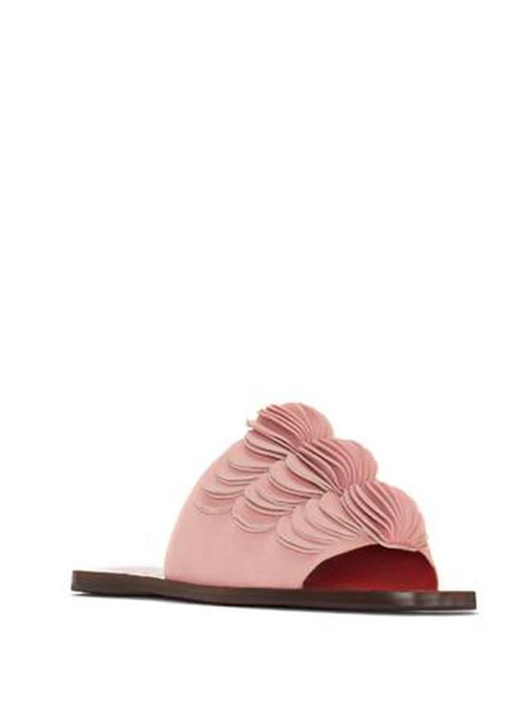 商品MERCEDES CASTILLO|Mercedes Castillo - Delphia Suede Slides,价格¥1486,第1张图片