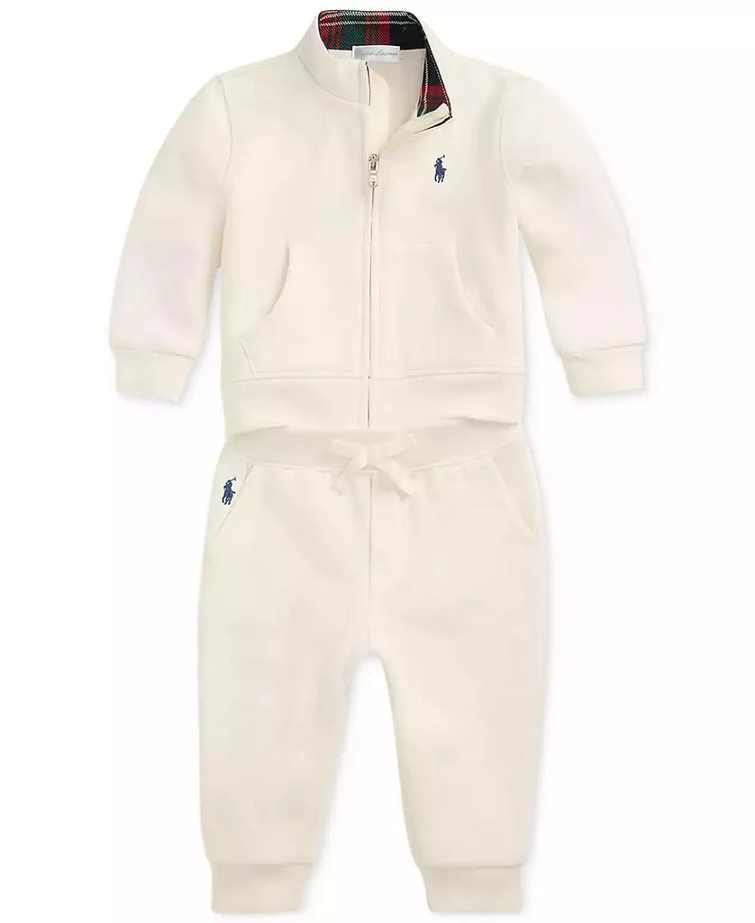 商品Ralph Lauren|Baby Jacket & Joggers Outfit Set,价格¥441,第1张图片