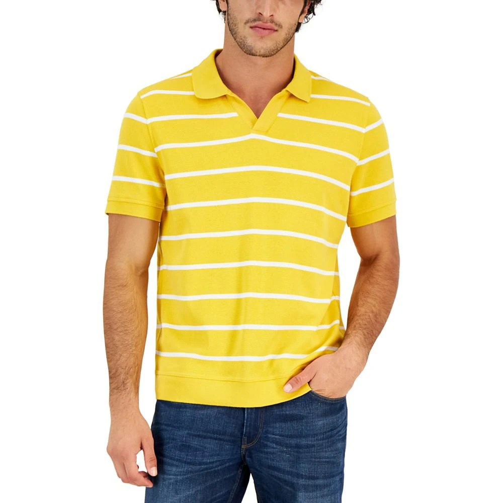 商品Club Room|Men's Johnny Collar Polo, Created for Macy's,价格¥161,第1张图片