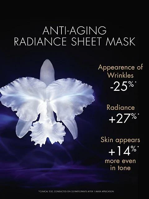 商品Guerlain|Orchidee Imperiale Anti-Aging Radiance Sheet Mask Set,价格¥2244,第2张图片详细描述