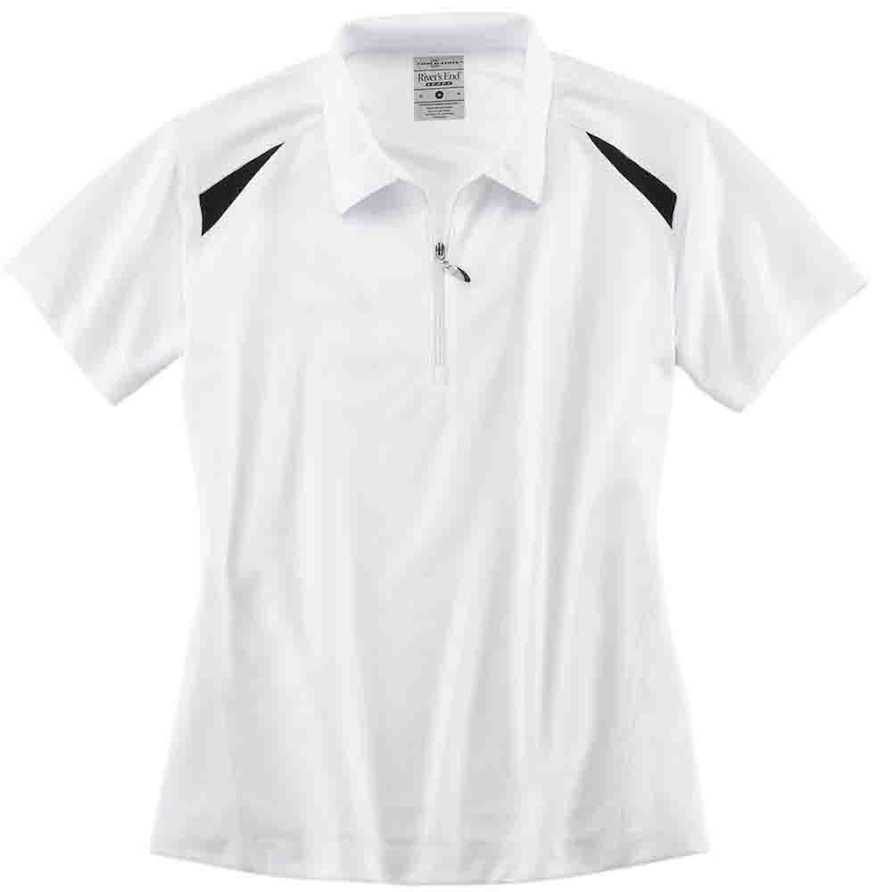 Color Block Short Sleeve Polo Shirt商品第1张图片规格展示