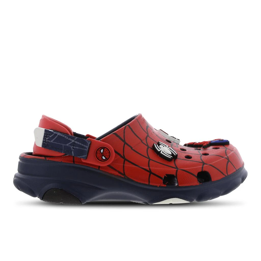 商品Crocs|Crocs Spiderman All Terrain Clog - Grade School Flip-Flops and Sandals,价格¥258,第1张图片详细描述