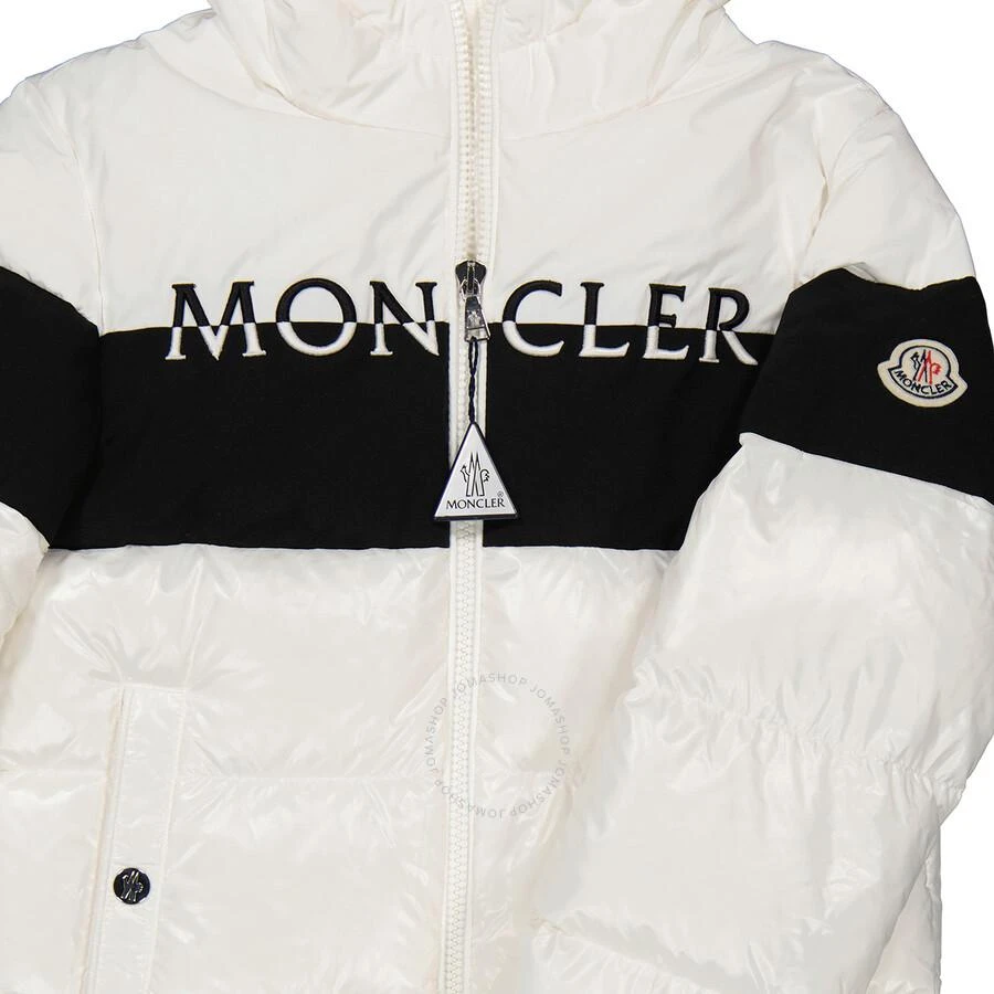 商品Moncler|Boys White Laotari Down Puffer Jacket,价格¥4542,第3张图片详细描述