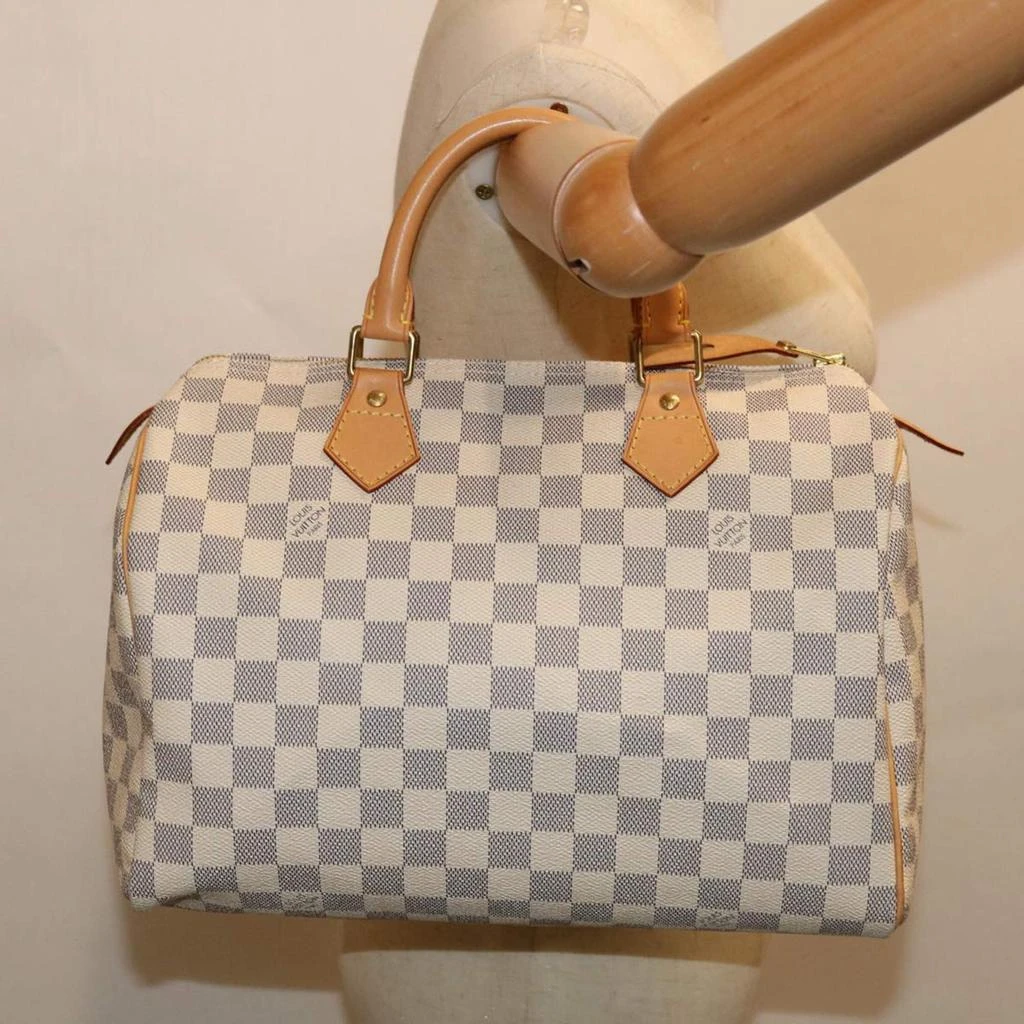 Louis Vuitton White Damier Azur Canvas Speedy 30 Satchel 商品