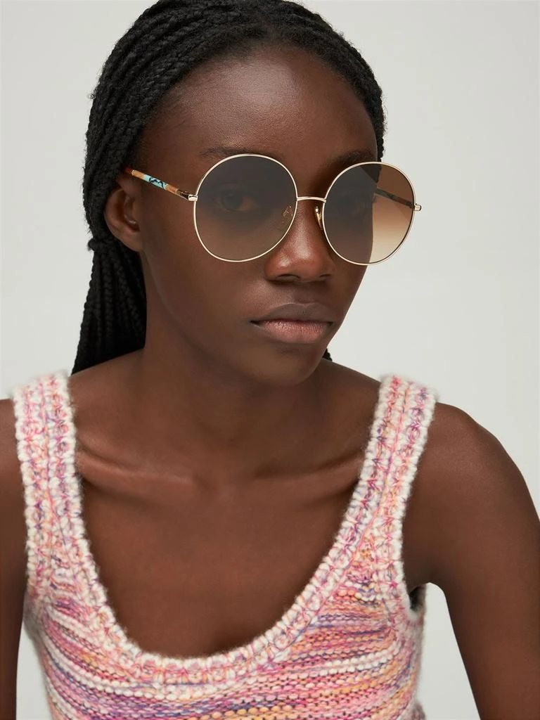 商品Chloé|Ulys Round Metal Sunglasses,价格¥3799,第1张图片详细描述