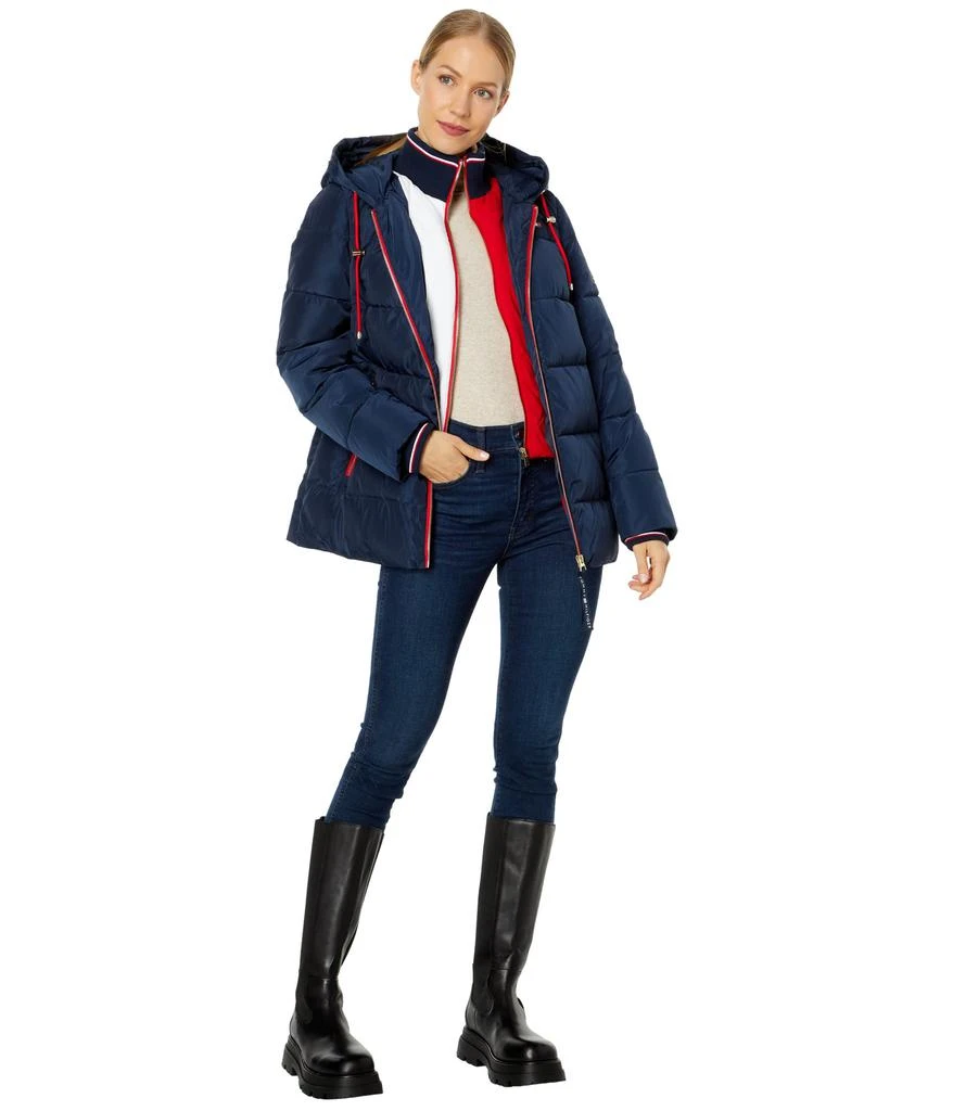 商品Tommy Hilfiger|Hooded Puffer,价格¥1479,第4张图片详细描述