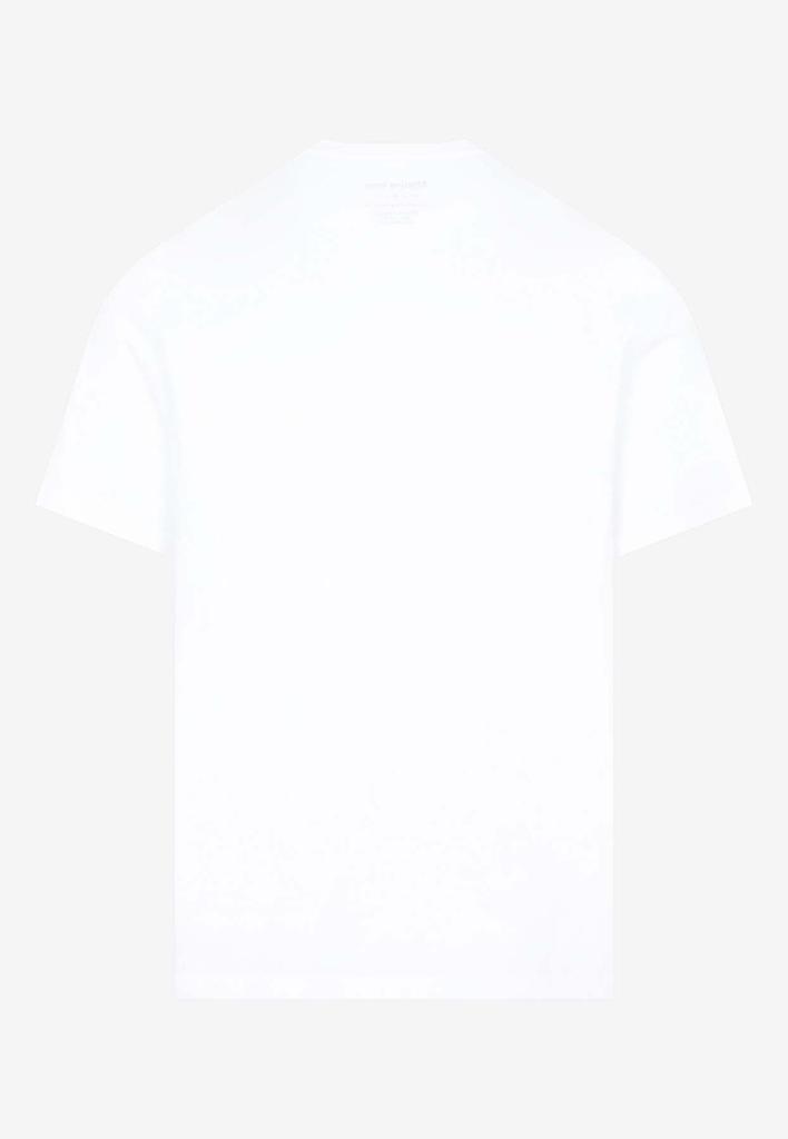 商品Martine Rose|Logo Print Short-Sleeved T-shirt,价格¥608,第4张图片详细描述