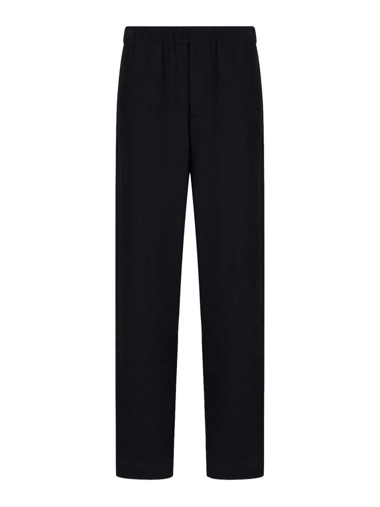 商品Giorgio Armani|FLAT PANTS IN TECHNICAL GAUFRE`,价格¥3971,第1张图片