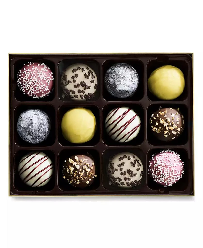 商品Godiva|Happy Birthday Truffle Gift Box, 12 Piece,价格¥290,第4张图片详细描述