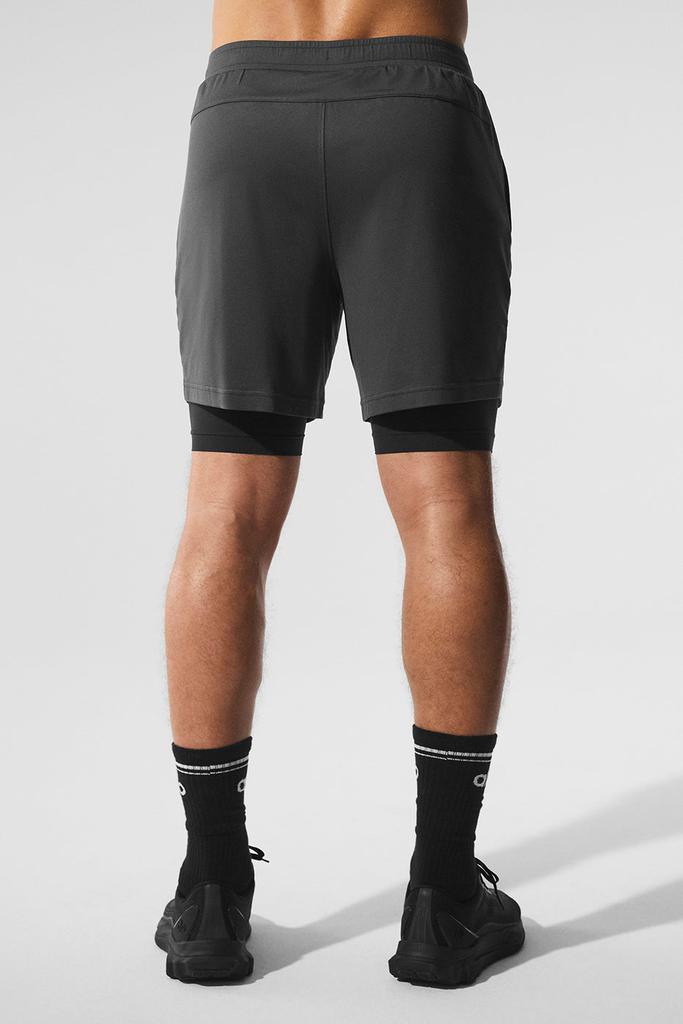 【Alo Yoga】7\" Conquer React Performance Short 7