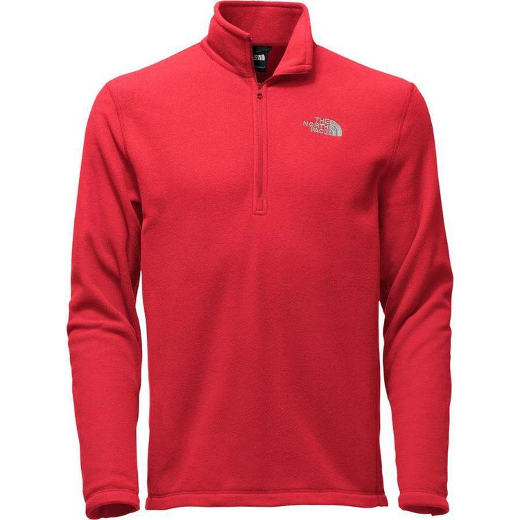 商品The North Face|TKA 100 Microvelour Glacier 1/4-Zip Top - Men's,价格¥409,第2张图片详细描述