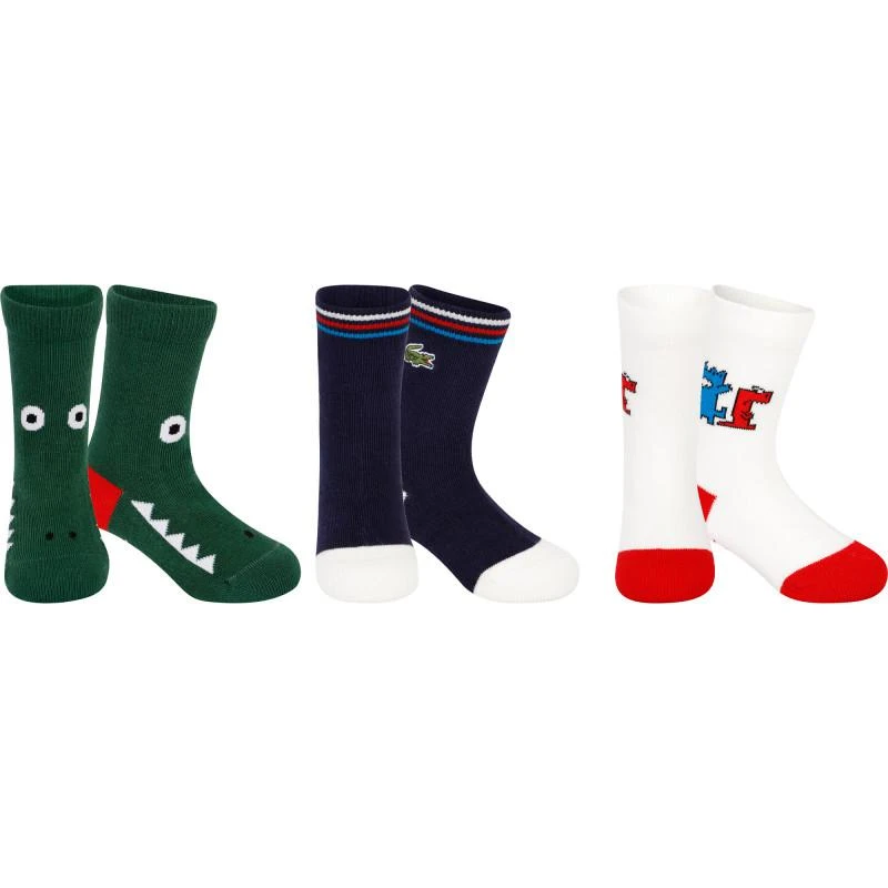 商品Lacoste|Logo socks set,价格¥326,第1张图片