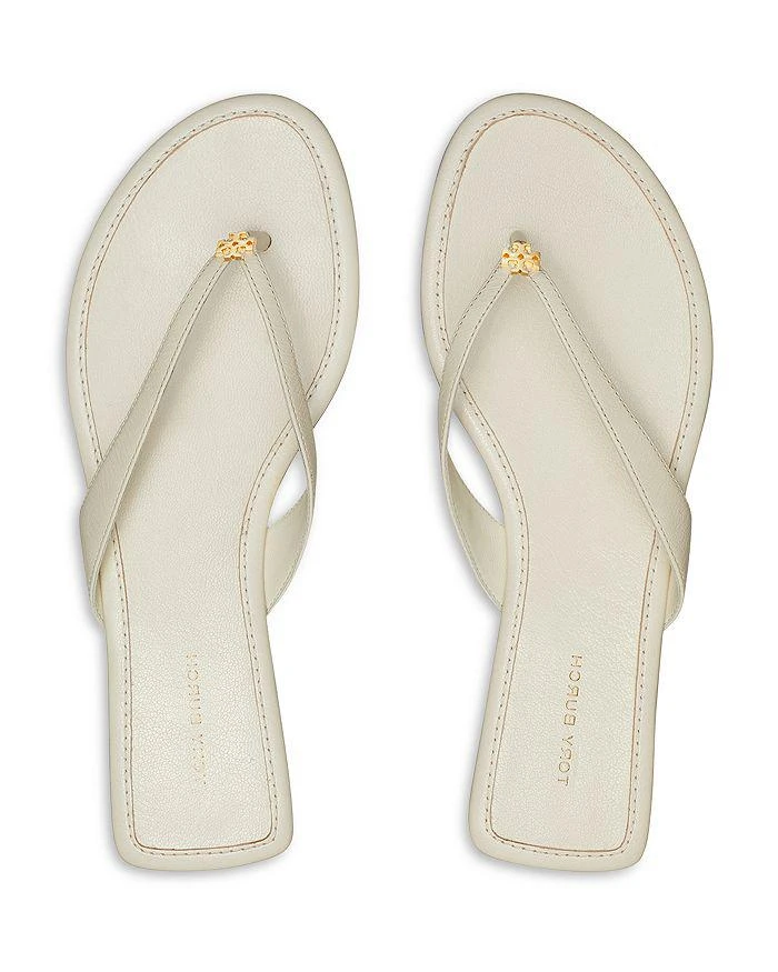 商品Tory Burch|Women's Classic Leather Flip-Flop,价格¥1314,第3张图片详细描述