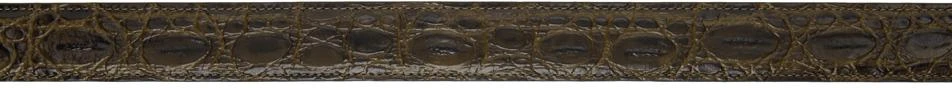 商品Lemaire|Brown & Green Military 30 Belt,价格¥1683,第2张图片详细描述