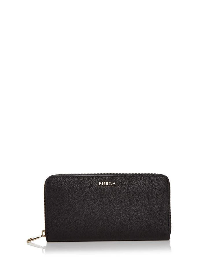 商品Furla|Babylon Zip Around Extra Large Leather Wallet,价格¥1631,第1张图片