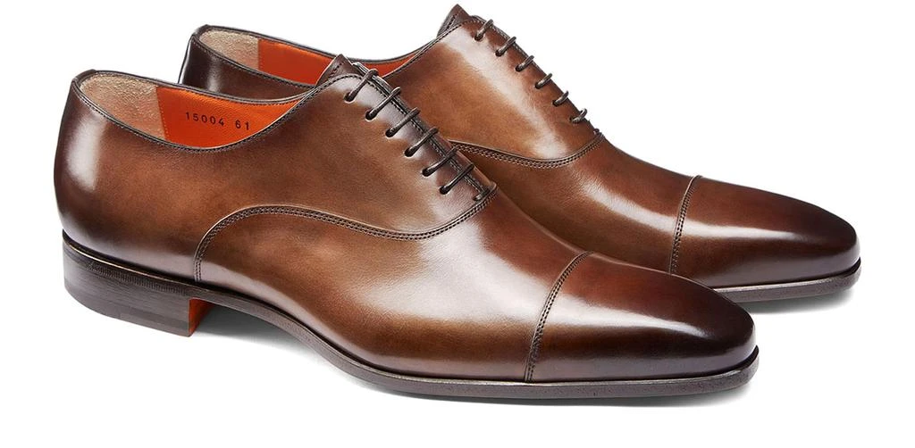 商品Santoni|皮革牛津鞋,价格¥6300,第2张图片详细描述
