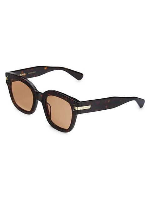 商品AMIRI|51.5 MM Classic Logo Sunglasses,价格¥1384,第2张图片详细描述