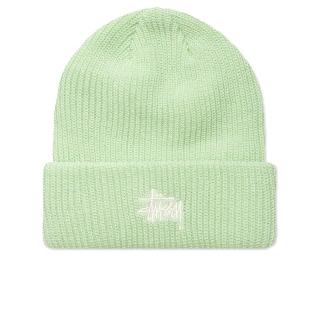 Stussy Basic Cuff Beanie - Limelight商品第1张图片规格展示