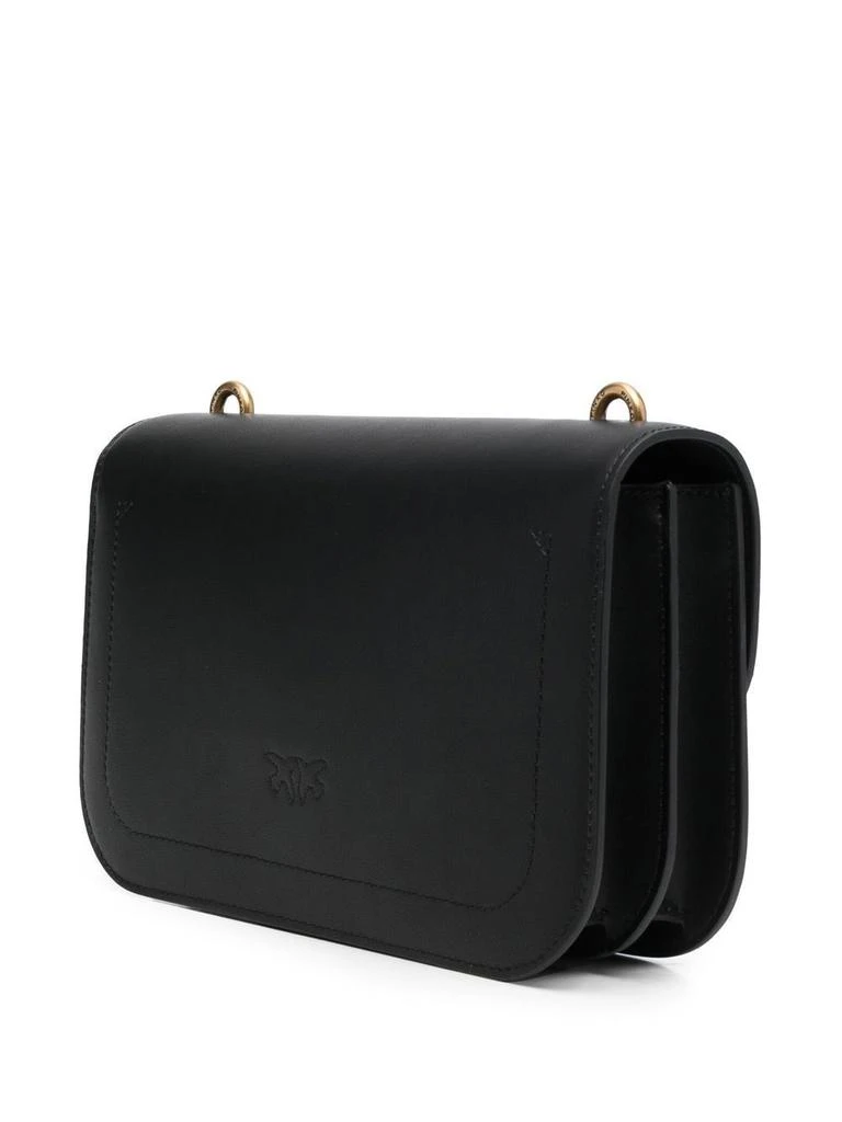 商品PINKO|Pinko women's black leather shoulder bag,价格¥2827,第3张图片详细描述