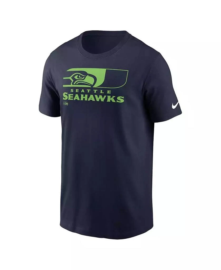 商品NIKE|Men's College Navy Seattle Seahawks Air Essential T-Shirt,价格¥269,第2张图片详细描述