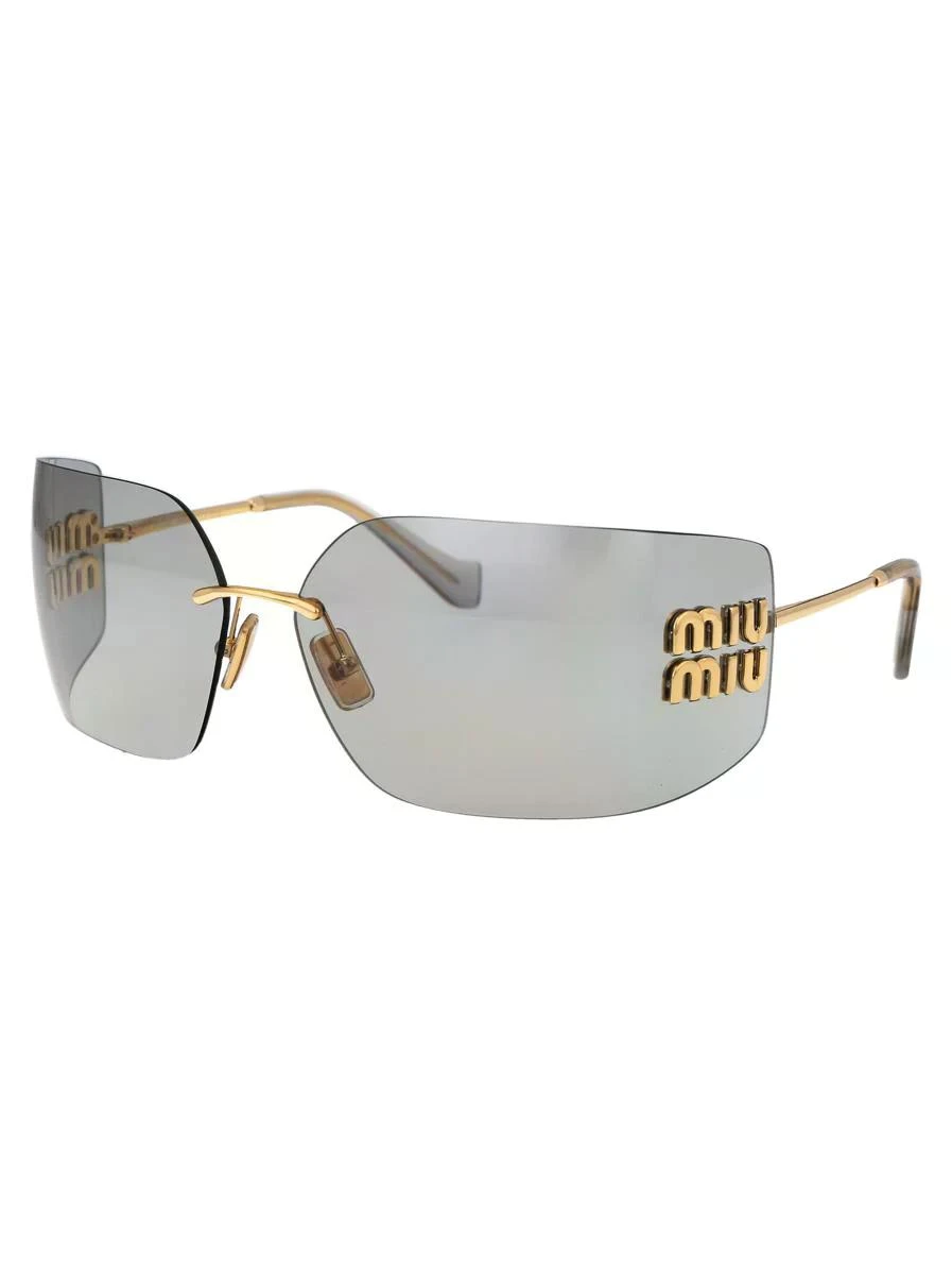 商品【商品预售7天】 Miu Miu|Miu Miu 女士眼镜 0MU54YS5AK30B 金色,价格¥3361,第5张图片详细描述