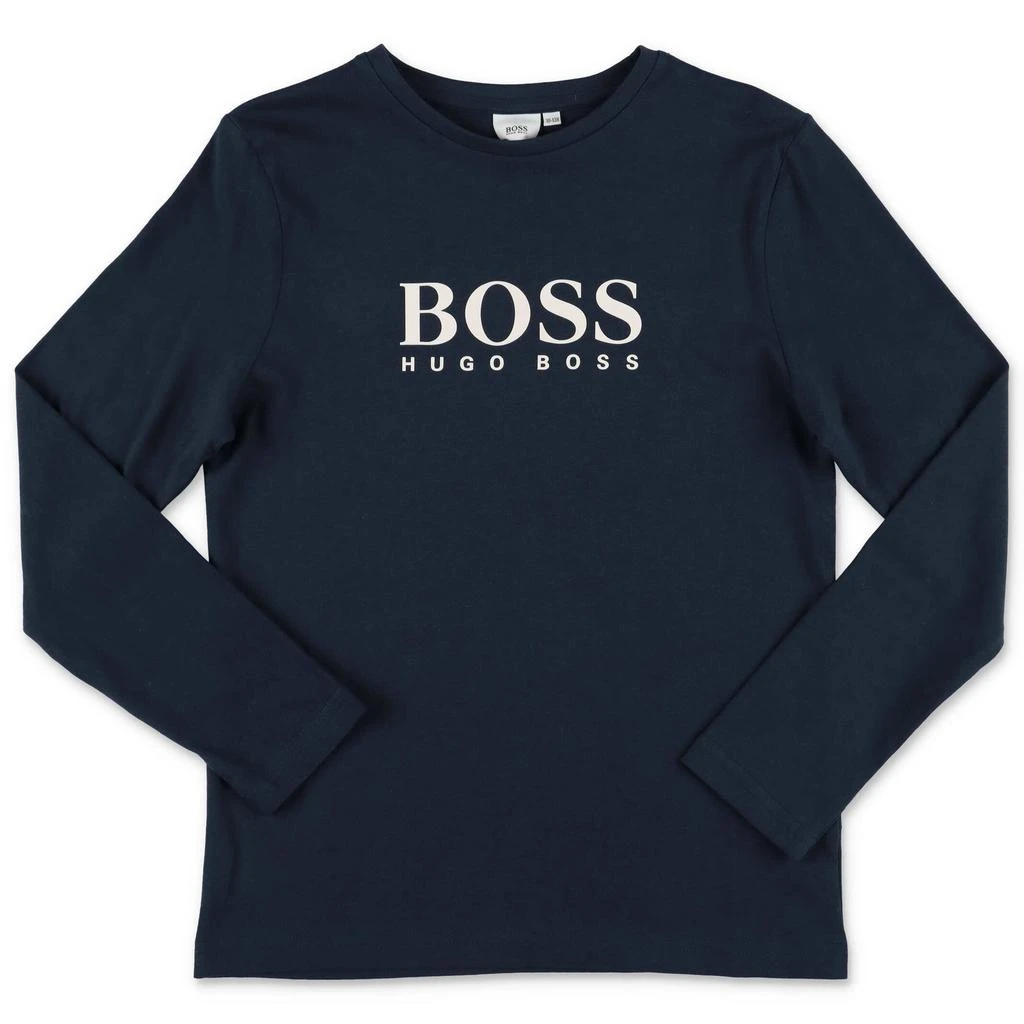 商品Hugo Boss|Нugо Воss Kids Logo Printed Long Sleeve T-Shirt,价格¥213,第1张图片