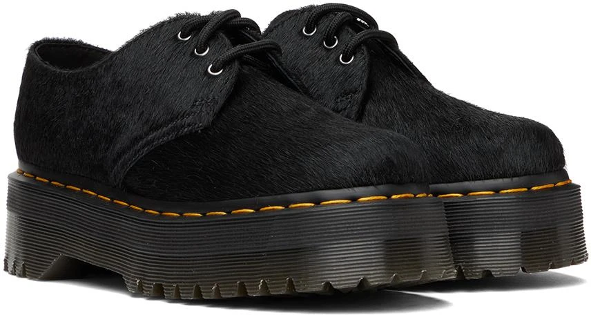 商品Dr. Martens|Black 1461 Quad Derbys,价格¥934,第4张图片详细描述