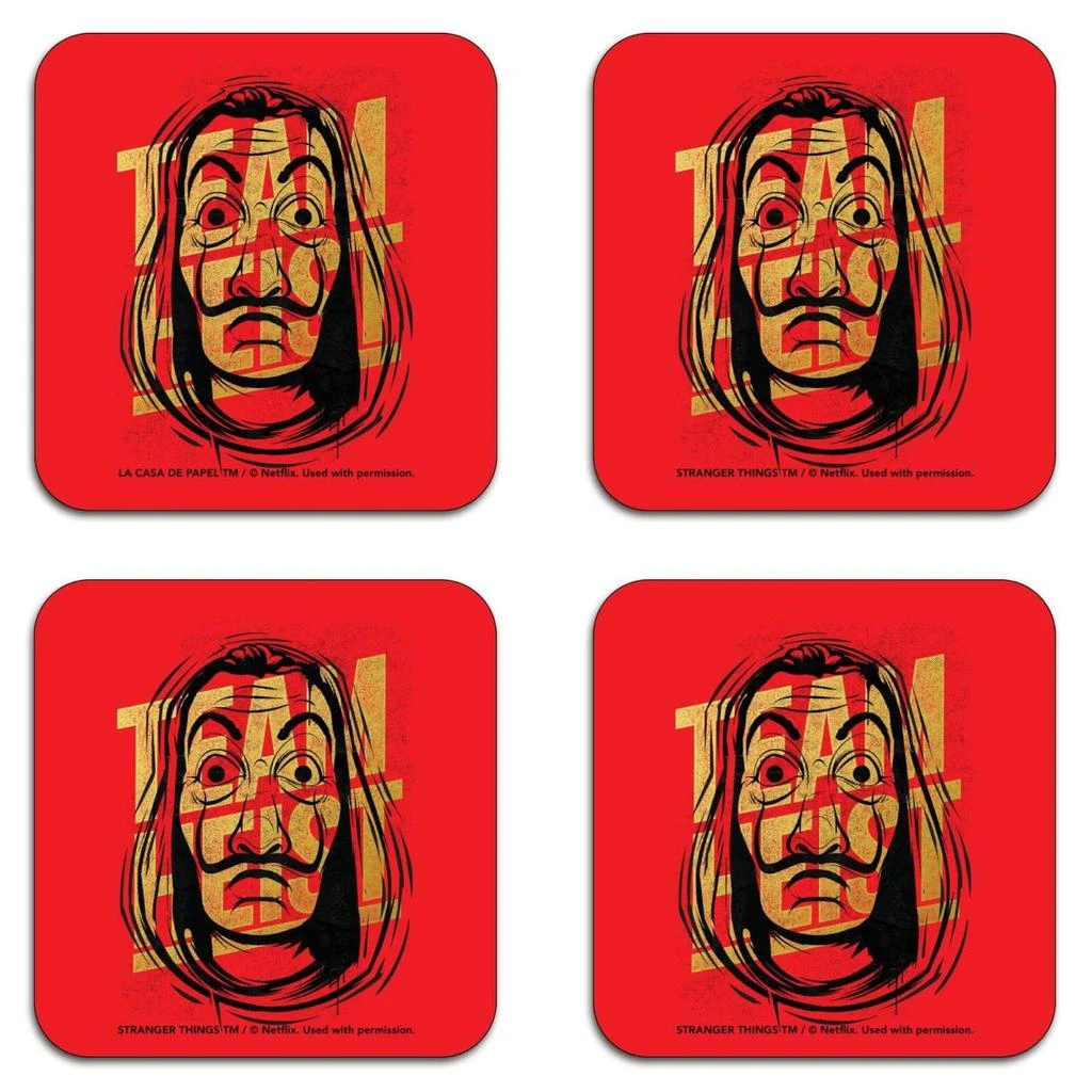 商品Original Hero|Money Heist Team Heist Coaster Set,价格¥111,第2张图片详细描述