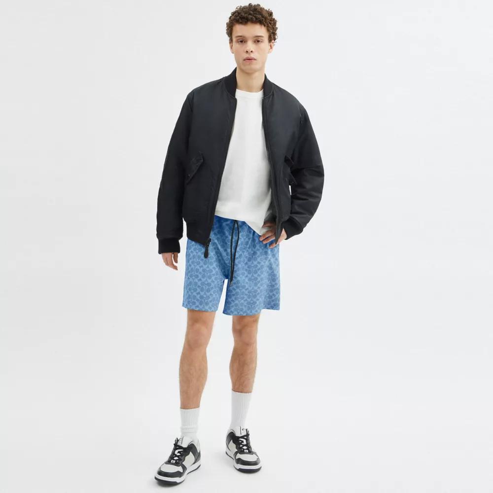 Signature Swim Trunks In Recycled Polyester – On Sale Now