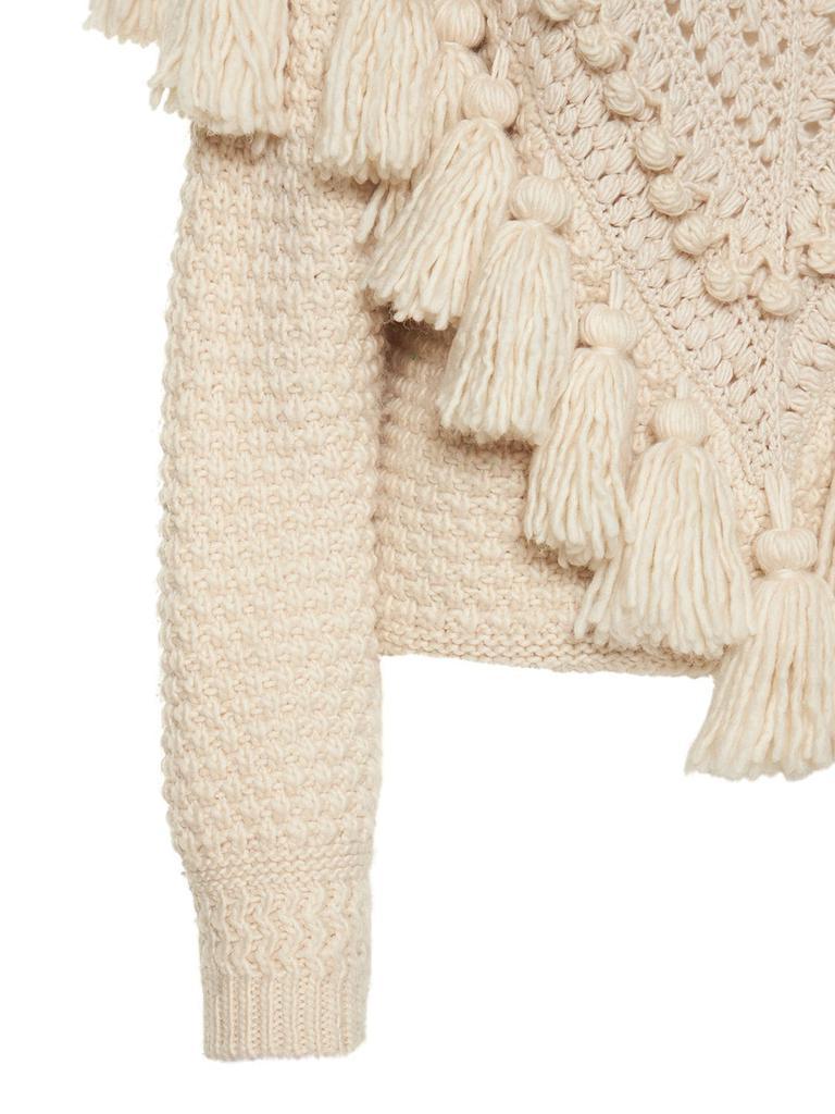 商品Zimmermann|Kaleidoscope Crochet Wool Sweater,价格¥8512,第6张图片详细描述