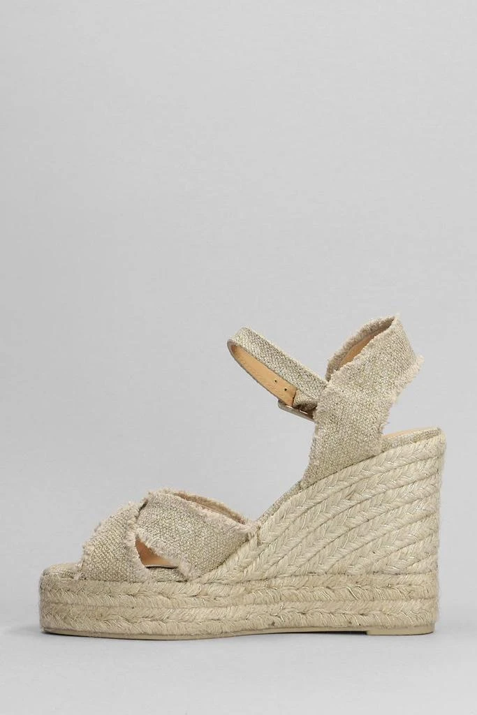 商品CASTAÑER|Castañer Wedges in Gold,价格¥1429,第3张图片详细描述