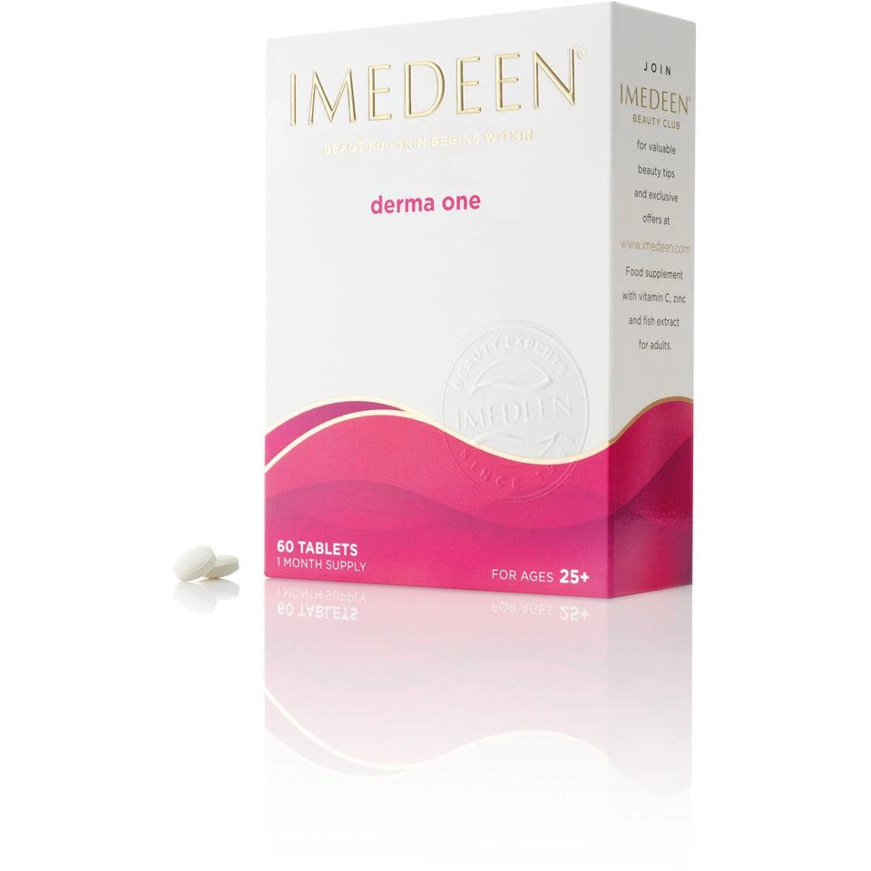 商品Imedeen|Imedeen Derma One, Beauty & Skin Supplement for Women, contains Vitamin C and Zinc, 60 Tablets, Age 25+,价格¥384,第2张图片详细描述