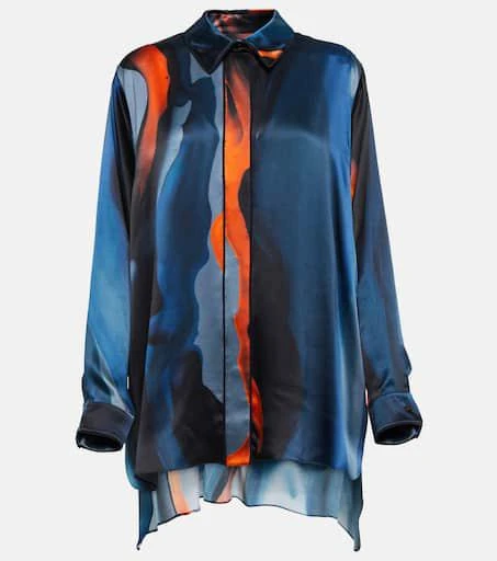 商品ROKSANDA|Printed silk-satin blouse,价格¥5054,第1张图片