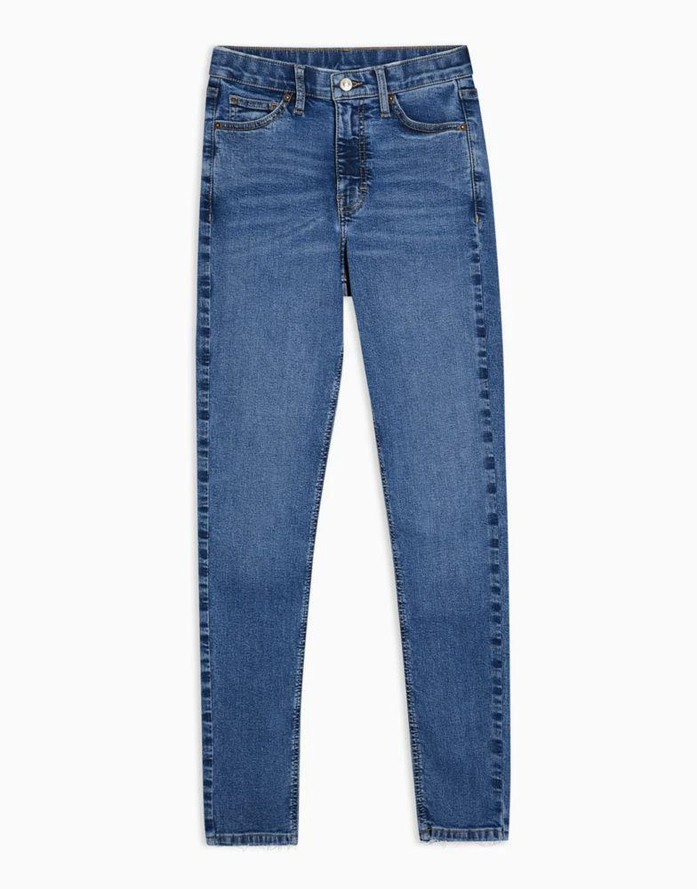 商品Topshop|Topshop Petite Jamie jeans in mid blue,价格¥150,第4张图片详细描述