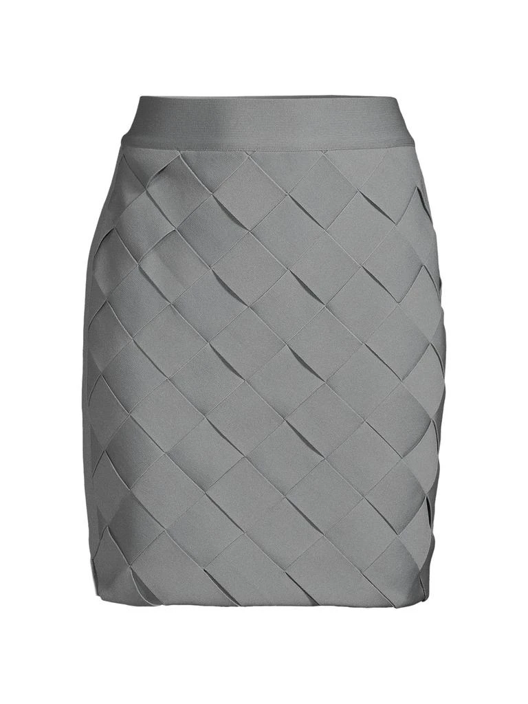 商品Herve Leger|Woven Pencil Skirt,价格¥1906,第3张图片详细描述