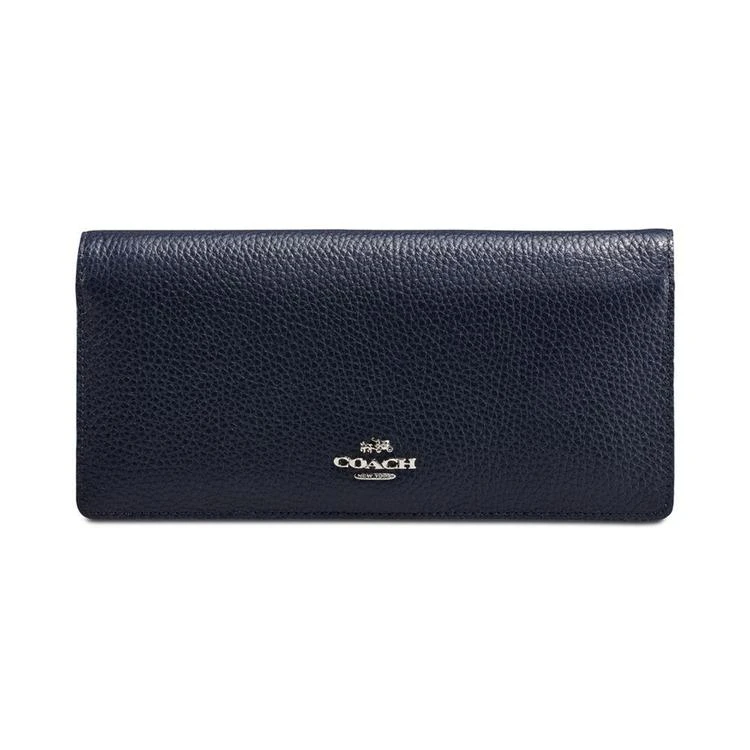 商品Coach|Slim Wallet in Edgestain Leather,价格¥669,第1张图片